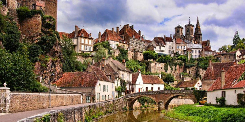 medieval villages amongst the brooding landscapes of bourgogne-franche-comté medieval villages amongst the brooding landscapes of bourgogne-franche-comté